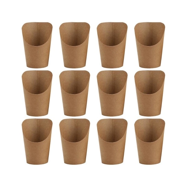 50 kpl Sandwich-laatikoita Sipsikoreja Ranskalaisten tarjoiluun Paperikartiot Take-Out Välipala Pidike aft paper 14oz 12X6X6CM