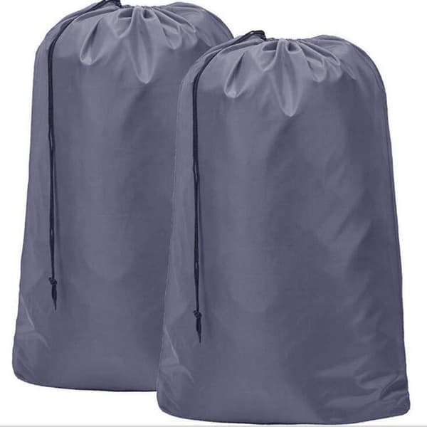 5-pack, 34 cm * 43 cm foldable travel laundry bag with drawstring