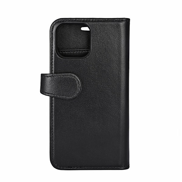 Buffalo iPhone 13 Mini Deksel 2i1 Ekte Lær Svart
