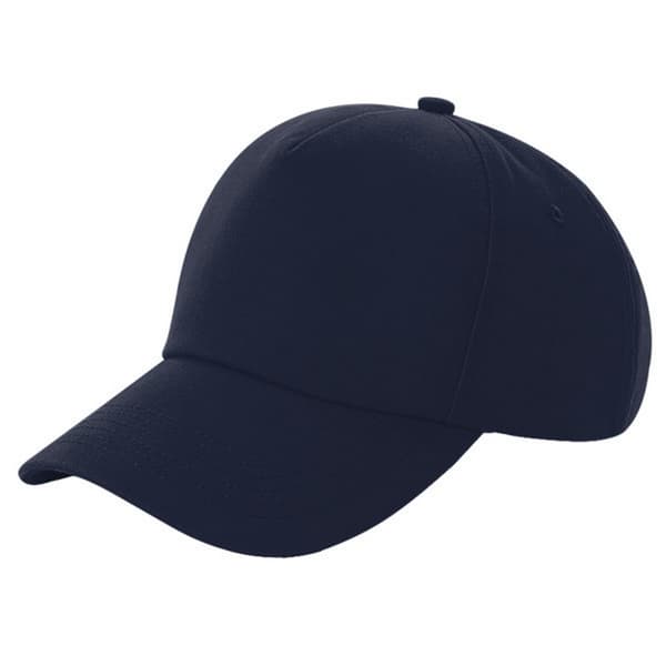 Beechfield Authentic 5-Panel Keps One Size Fransk Marinblå