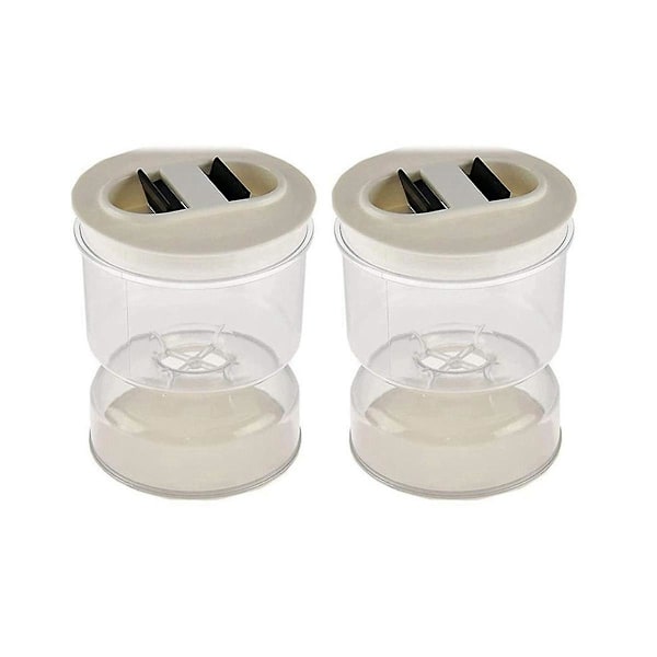 2pcs Tank Dry And Wet Separation Kitchen Supplies Fermentation Set Juice Separation Container