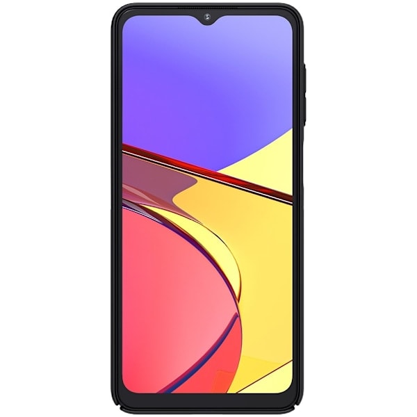 Samsung Galaxy A12 - NILLKIN Shield Frostat Cover - Sort Black Svart