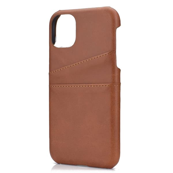 iPhone 12 Pro Max - Praktisk deksel med kortholder Röd