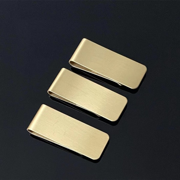 Sedelklämma / Money Clip - Guld