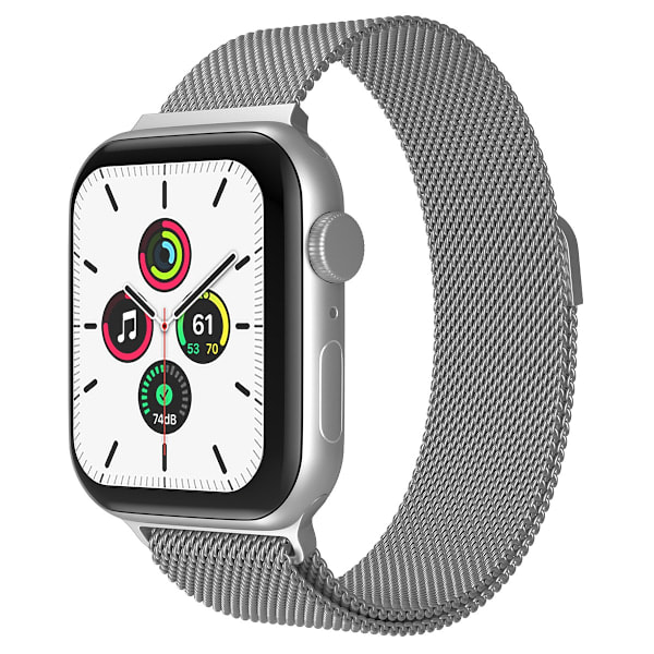 ColorPop Milanese Loop Metalarmbånd Apple Watch 38/40/41 mm Sølv