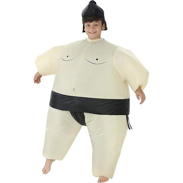 Oppustelige børnekostumer, oppustelig sumobryder, sumo w[CO]