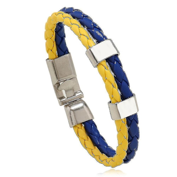 Ukraina Armband Blå Gul Armband Ukrainsk Flaggfärg Armband Smycken Ghtc