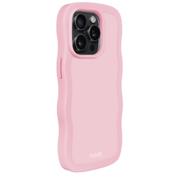 holdit iPhone 14 Pro Max Skal Wavy Rosa