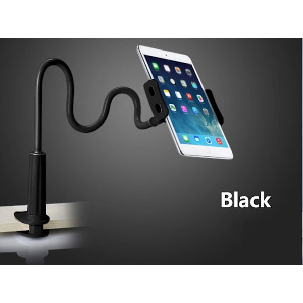 Universell gåsehals nettbrettstativ med 360 graders fleksibel arm for iPad Air Pro