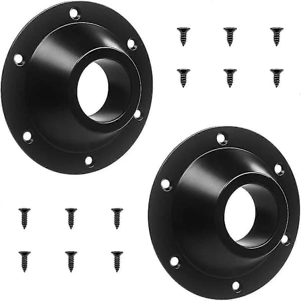 2-pack RV bordsbas, RV piedestal bordsbasfläns, ällt bordsbensbasfäste, bordsgolvfäste[CO]