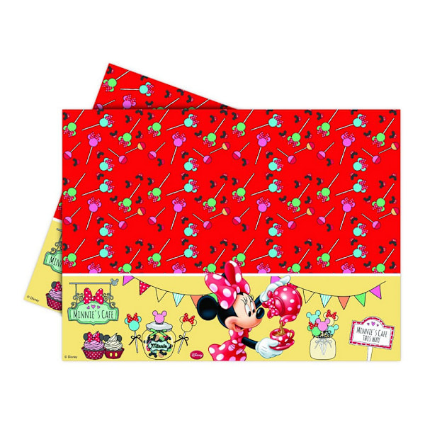 Disney Plast Café Minnie Mus Festduk En Størrelse Flerfarget Multicoloured One Size