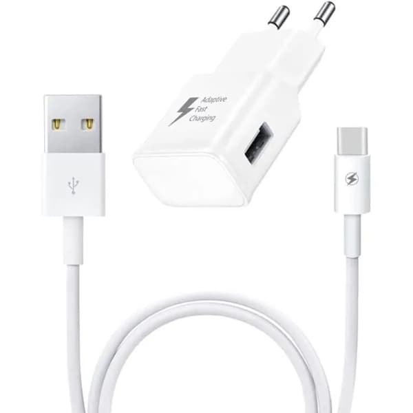 Oplader og kabel - Samsung - Galaxy S24 Exynos - Hurtigopladning 3A - USB-Type C - Optimal sikkerhed