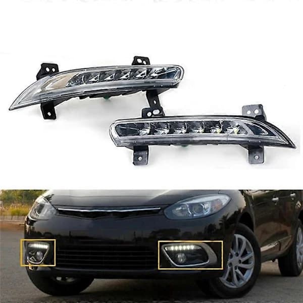 266057986 Venstre LED DRL Tåkelys foran til Fluence 2014+[co]