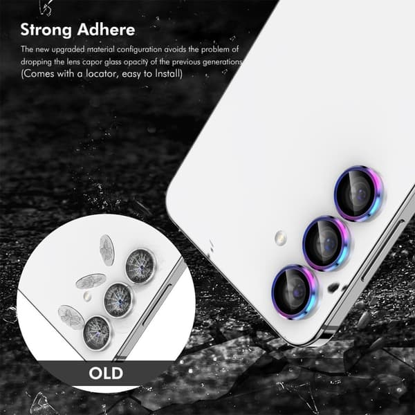 Hat Prince Lens Protector Tempered Glass Samsung Galaxy S25 Plus Black