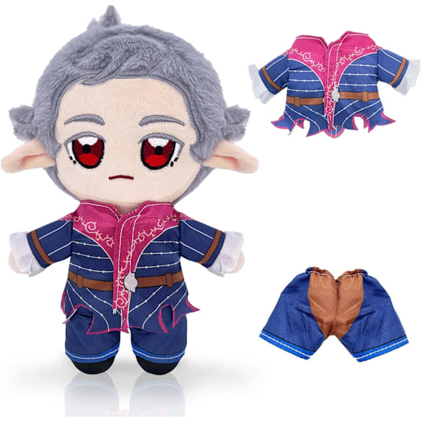 Mjuk Karlach Cosplay Docka Tecknad Figur Mjukt Gosedjur Maskot Födelsedagspresent