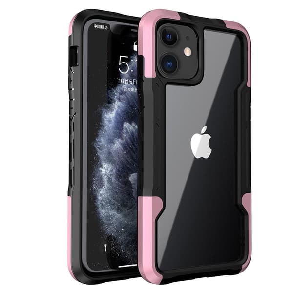 iPhone 12 - Stilfuldt Stødabsorberende Cover Blå