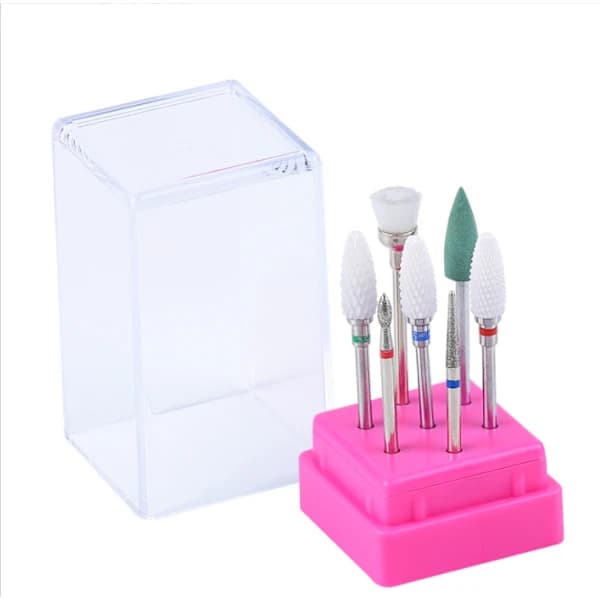 Nagelkarbidbits Set, Nagel Slipningshuvud Byte Volfram St[CO]