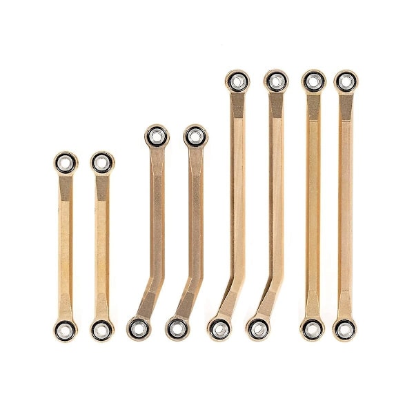 8 stk messing høy klaring fjæringslenke stang sett 9749 for Trx4m 1/18 Rc Crawler bil oppgraderingsdeler