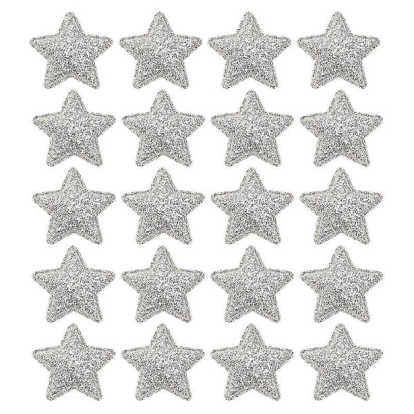100 stk stjernelapper glitterlapper glitter stjerneapplikasjoner