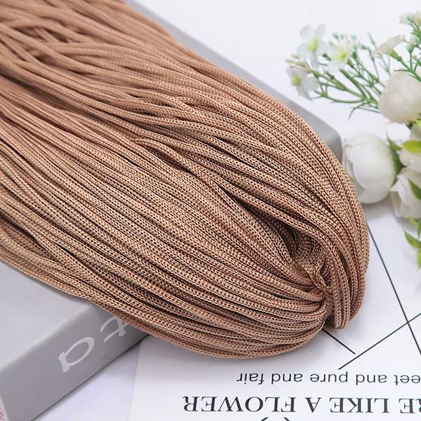 Makrame Reb Nylon Snor KHAKI