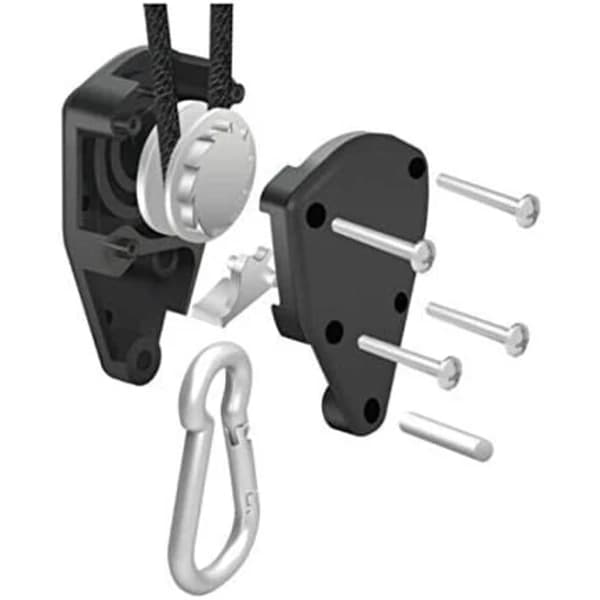 Strammerep med kroker for lampe eller planter, justerbart krokrep (1 par)[CO]