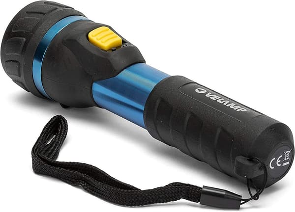Hyper aluminium LED lommelykt med komfortabel spiss.