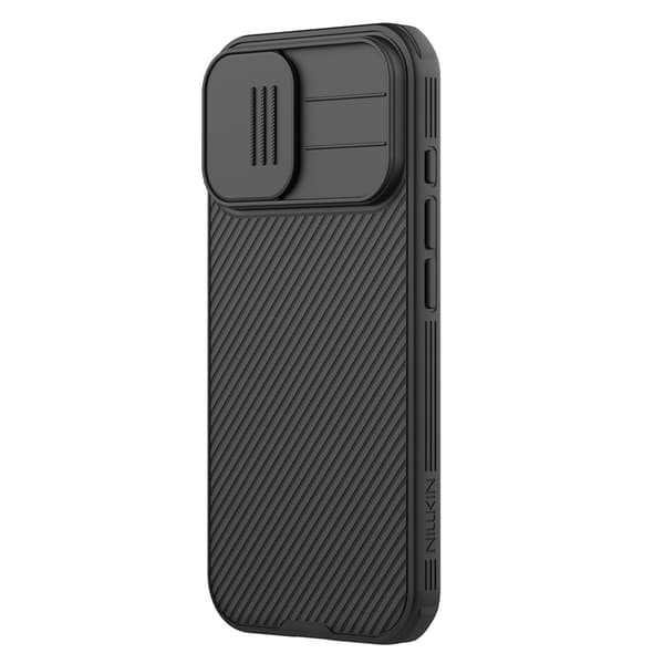 NILLKIN iPhone 17 -kuori MagSafe CamShield Pro Musta