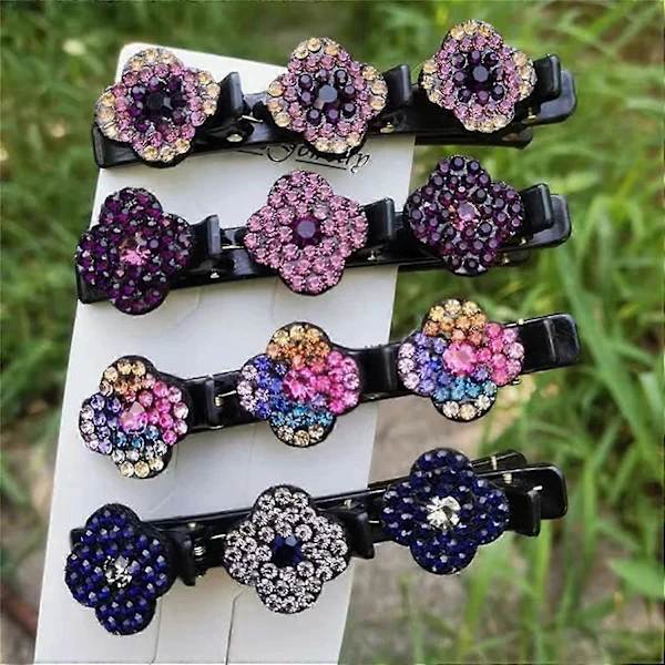 4 stk Glitter Hårspenner[CO]