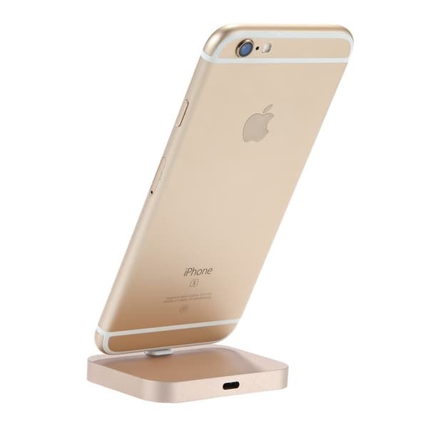 Charging Station for iPhones, Gold Gold gold
