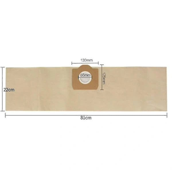 5x støvsugerpose 1x filter til Karcher Wd3 Premium støvsuger[co]