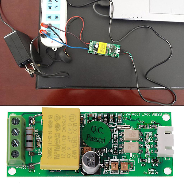 Pzem-004t Virta-jännite-monitointimoduuli 80~260v AC Helppokäyttöinen Kestävä