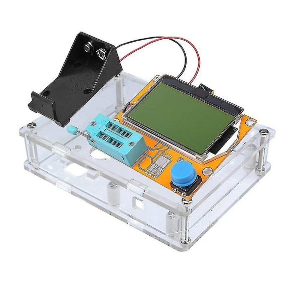 Esr Meter Mega328 Transistor Tester Digital V2.68 Lcr-t4 Kapasitans Mos/pnp/npn Lcr 12864 Lcd Scre- TA