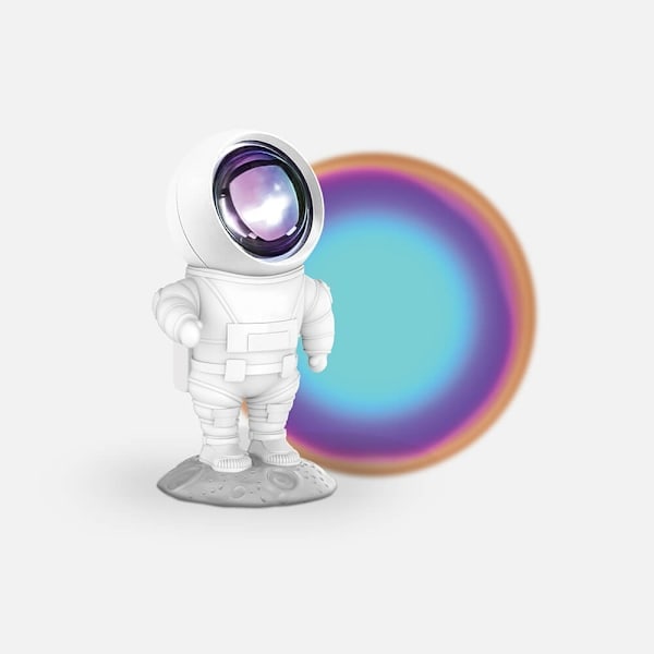 MOB Projektor Astrolight Blå Regnbue Vit