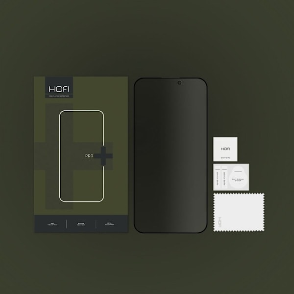 HOFI iPhone 15 Pro Max Näytönsuoja Anti Spy Pro+ Privacy