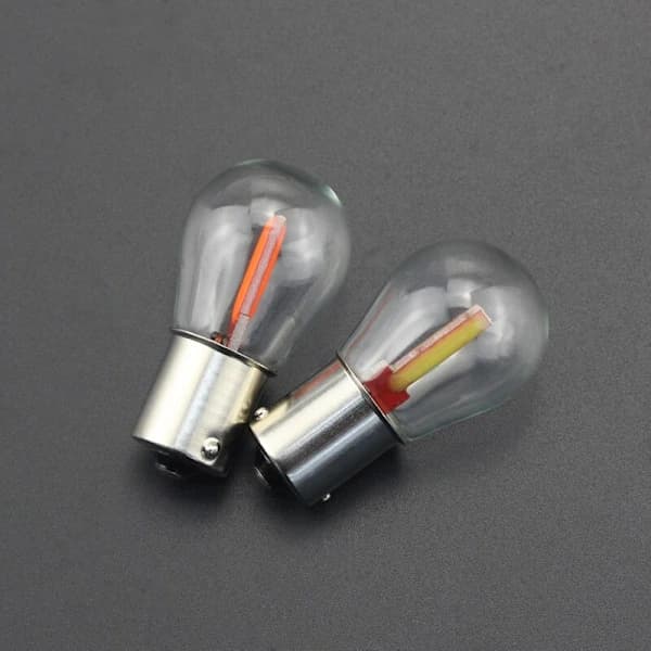 1156 Ba15S Blinklys Backup Baklygte Hvid Led[co]