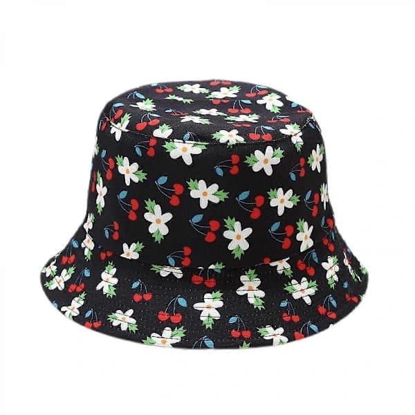 Unisex Trykt Dobbeltsidet Vendbar Bucket Hat (HATM016)[CO]