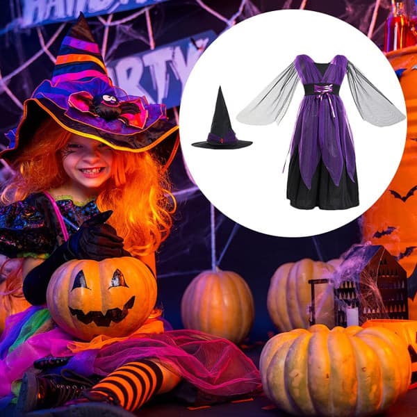 Barn Barnkläder Maskeradkostymer Halloween