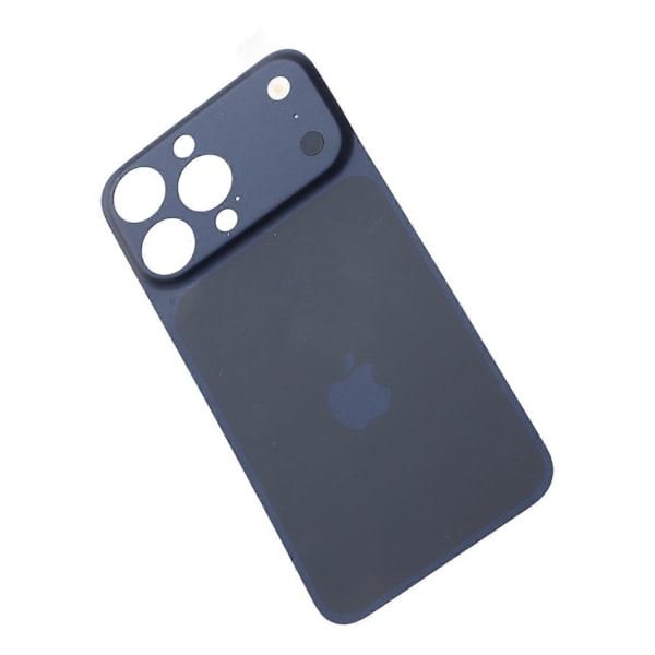 Back Film for iPhone 15 Pro Max - Transform into 17 Pro Max Full Coverage PMMA Phone Protector Blue