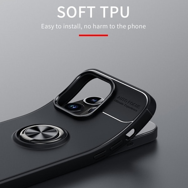 iPhone 15 Pro Deksel Ring Blå