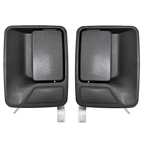 2 st vänster höger bakre yttre dörrhandtag set svart ny för 1999-2016 Super Duty Crew Cab