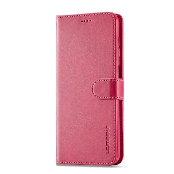 LC.IMEEKE Samsung Galaxy A24 5G Etui Læder Rød/Pink