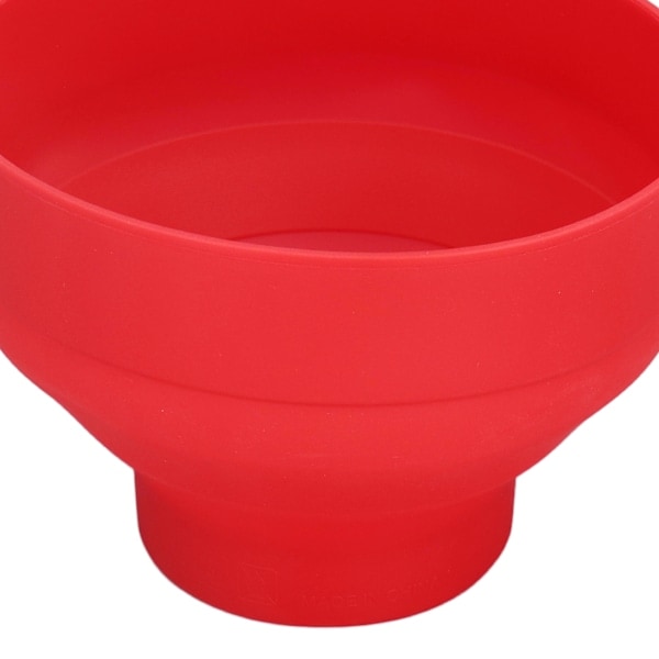 Microwave Popcorn Popper Silicone Collapsible Bowl Maker High Temperature Resistant with Handles