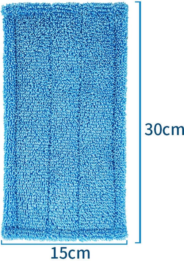 Mikrofiberklud til fejemoppe, 4-pak genanvendelige moppepuder, våd- og tørbrug, til Swiffer