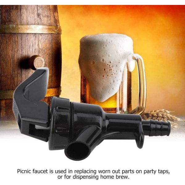 Beer Tap Dispenser Soda Tap Hink Tap Clean Plast Slitstark för