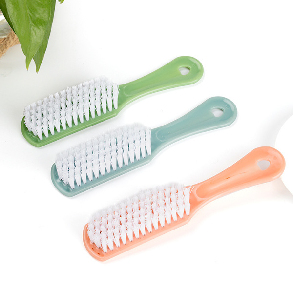 3-pack Grönsaksrengöringsborste med Handtag Mjuk Skoborste med Handtag Mjuk Nagelborste Tubborste Sminkrengöring