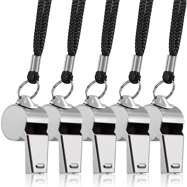 5-pack ruostumattomia teräspillejä narulla[co]