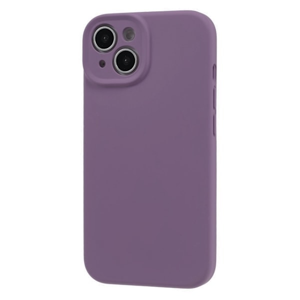 iPhone 15 Plus Skal Flytande Silikon Lila