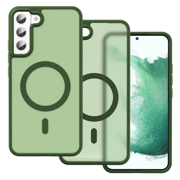 ColorPop Samsung Galaxy S22 Plus Cover CH MagSafe Mat Grøn