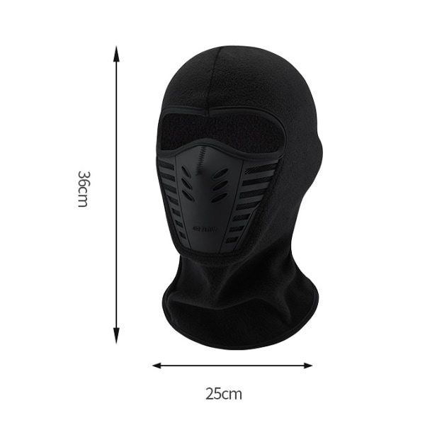 Airsoft Mask - Ansiktsvärmare - Cykeltillbehör - Nackvärmare - Skidmask Balaclava - Ninjamask - One Size