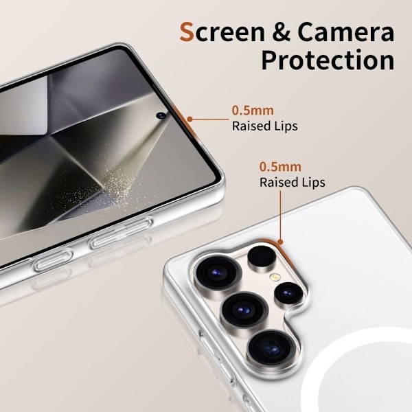 Tech-Protect Galaxy S25 Ultra Kuori MagSafe MagSlim Mattavalkoinen